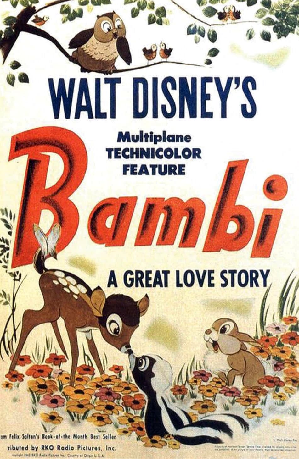 Bambi 1942 I - فيلم بامبي 1 (مدبلج) بالمصرية
