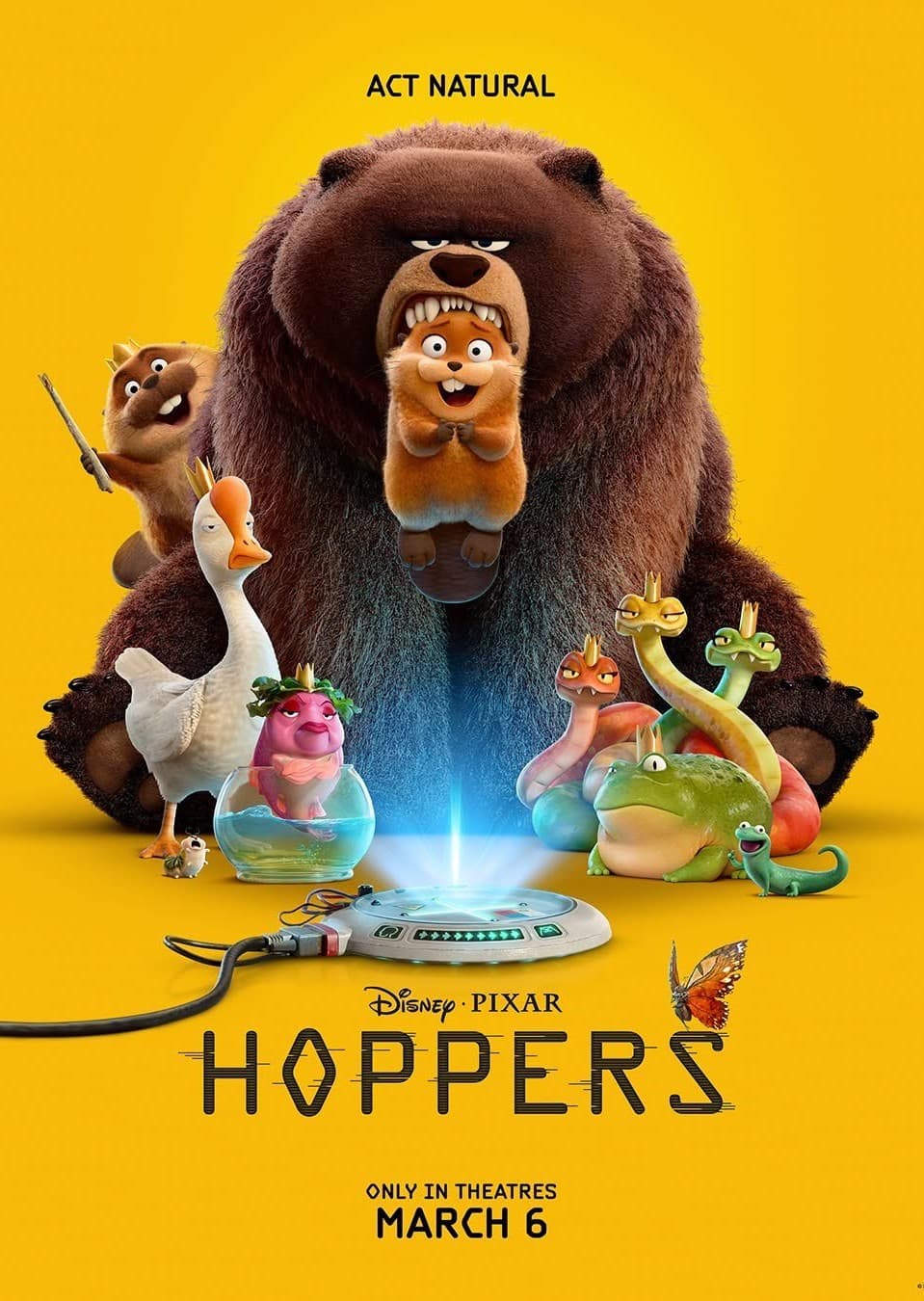 Hoppers 2026 - فيلم هوبرز (مترجم) 