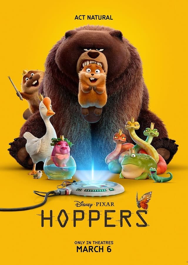Hoppers 2026 – فيلم هوبرز (مترجم)